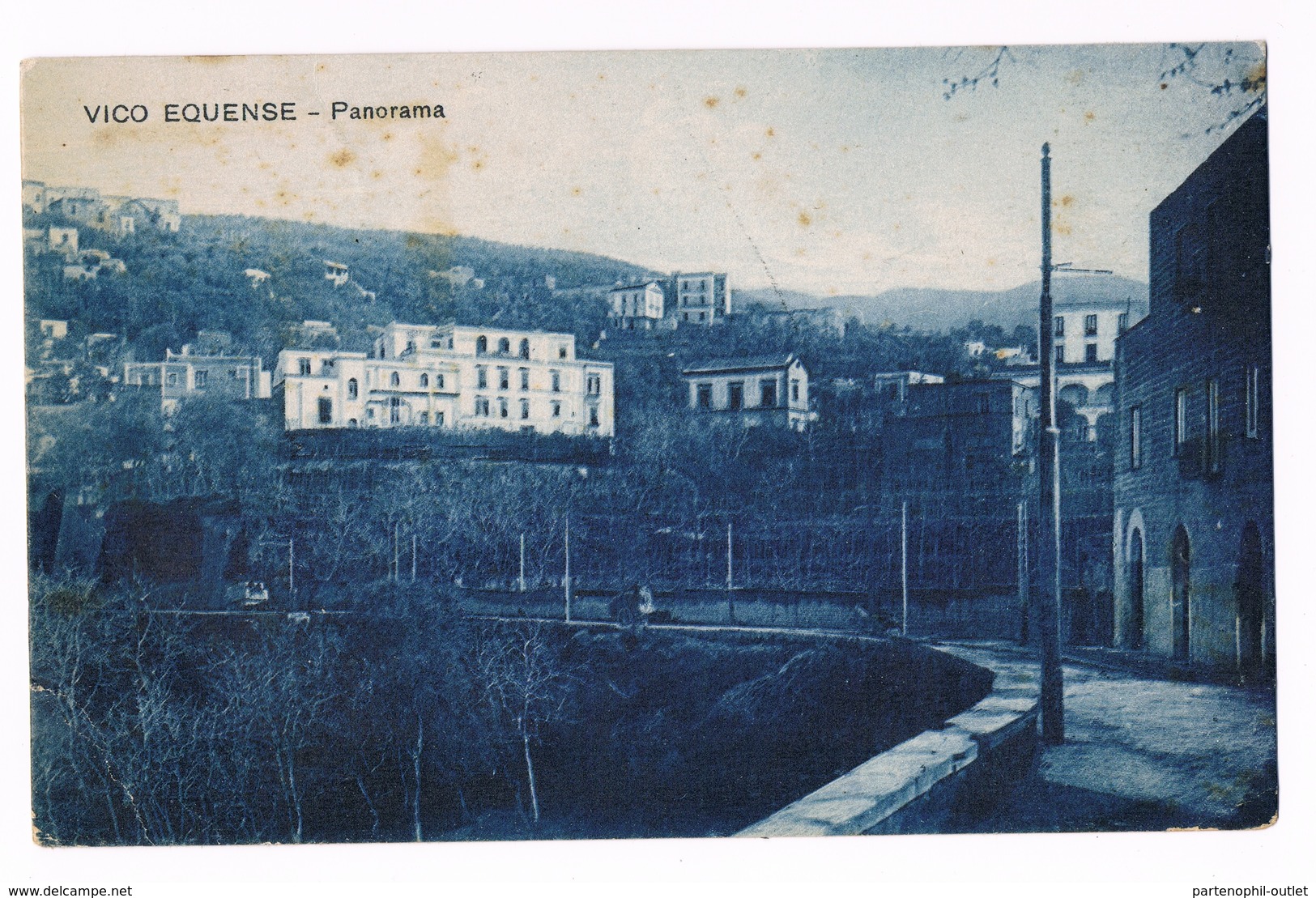 Cartolina - Postcard / Viaggiata - Sent / Vico Equense - Panorama (macchie Di Ruggine) - Autres & Non Classés