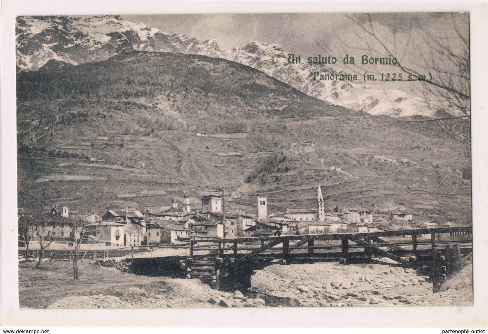 Cartolina - Postcard / Non Viaggiata - Unsent / Un Saluto Da Bormio - Panorama - Altri & Non Classificati