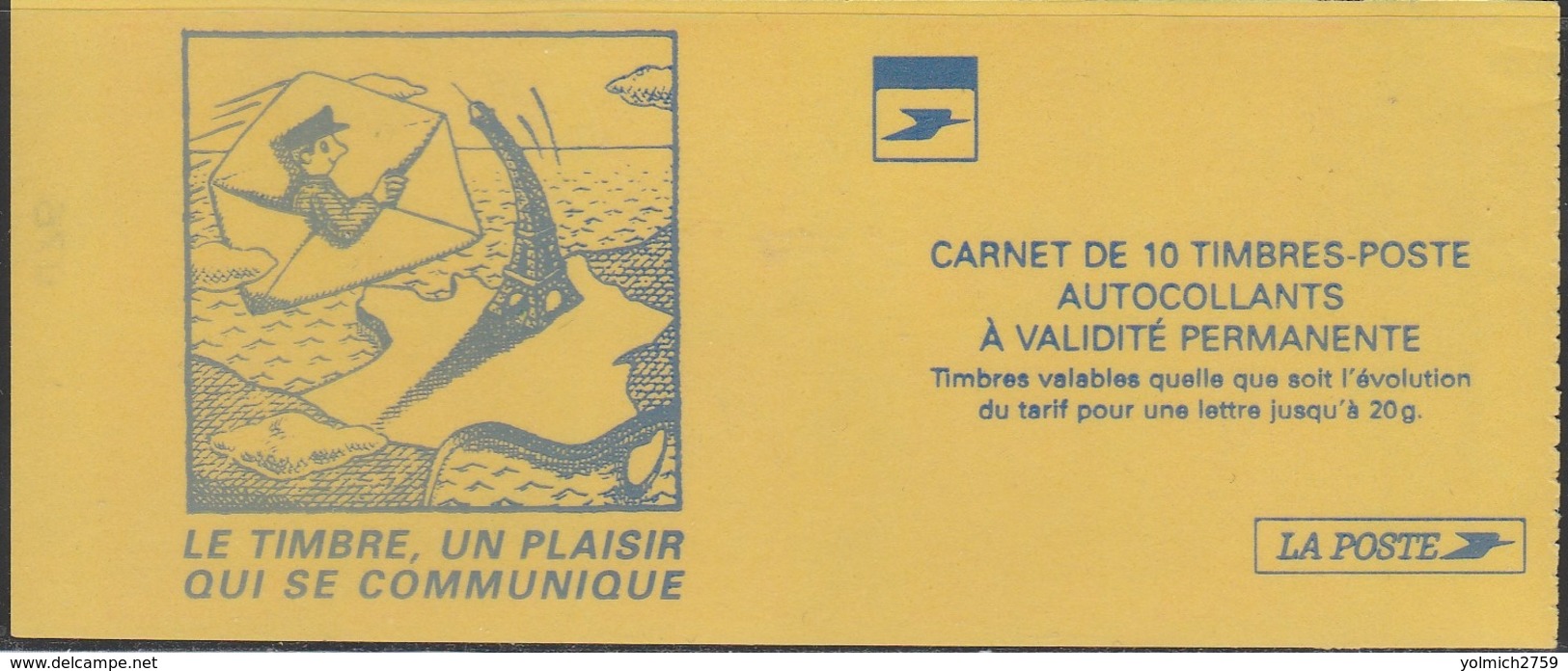 3085 C 3a LUQUET Type 1 - Carré Noir - Couverture Neutre Aux UV - Autres & Non Classés