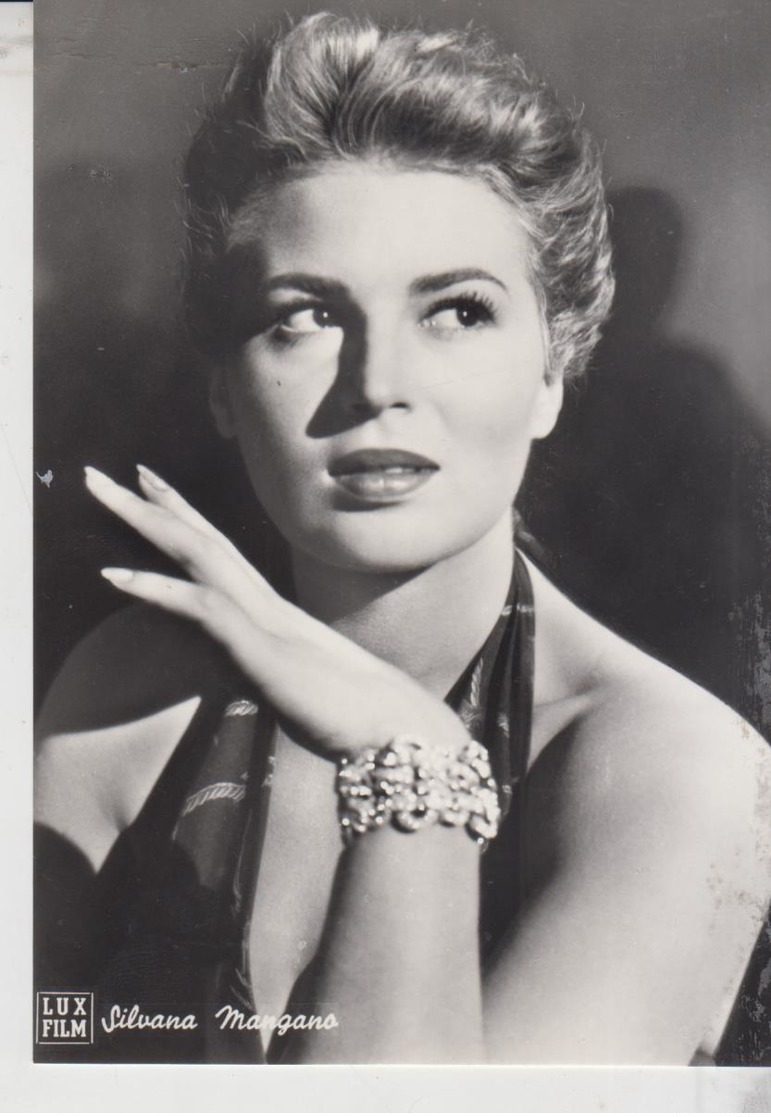 ACTRESS ATTRICE PIN UP  SILVANA MANGANO  LUX FILM   F/T - Attori