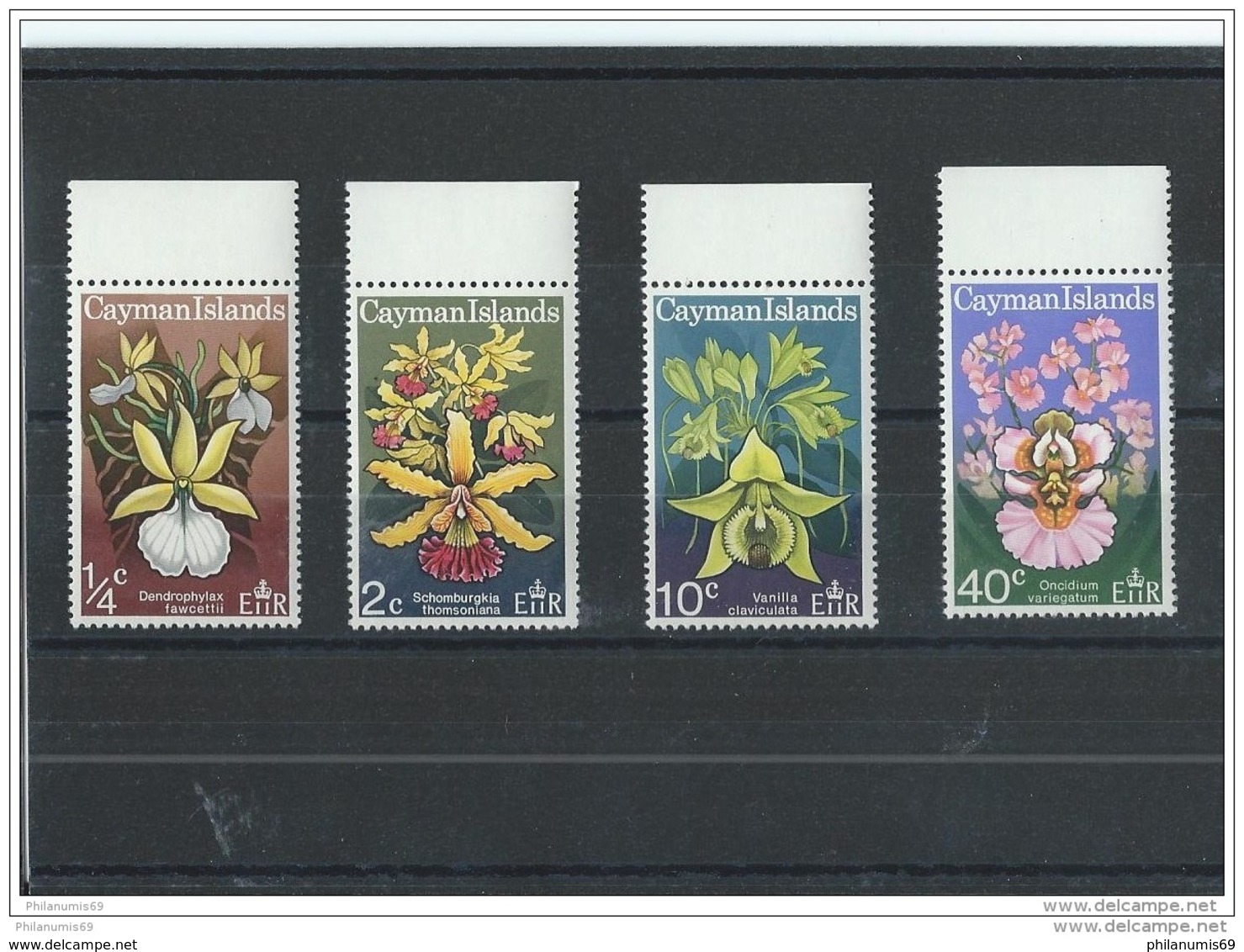 CAIMANES 1971 - YT N° 289/292 NEUF SANS CHARNIERE ** (MNH) GOMME D'ORIGINE LUXE - Iles Caïmans