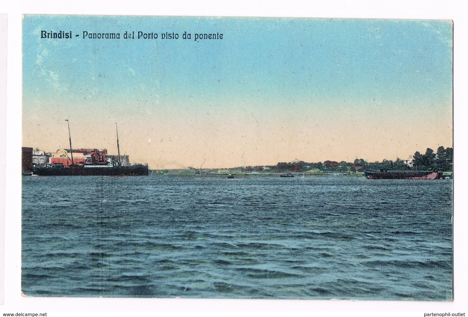 Cartolina - Postcard / Viaggiata - Sent / Brindisi - Panorama Del Porto Visto Da Ponente - Brindisi