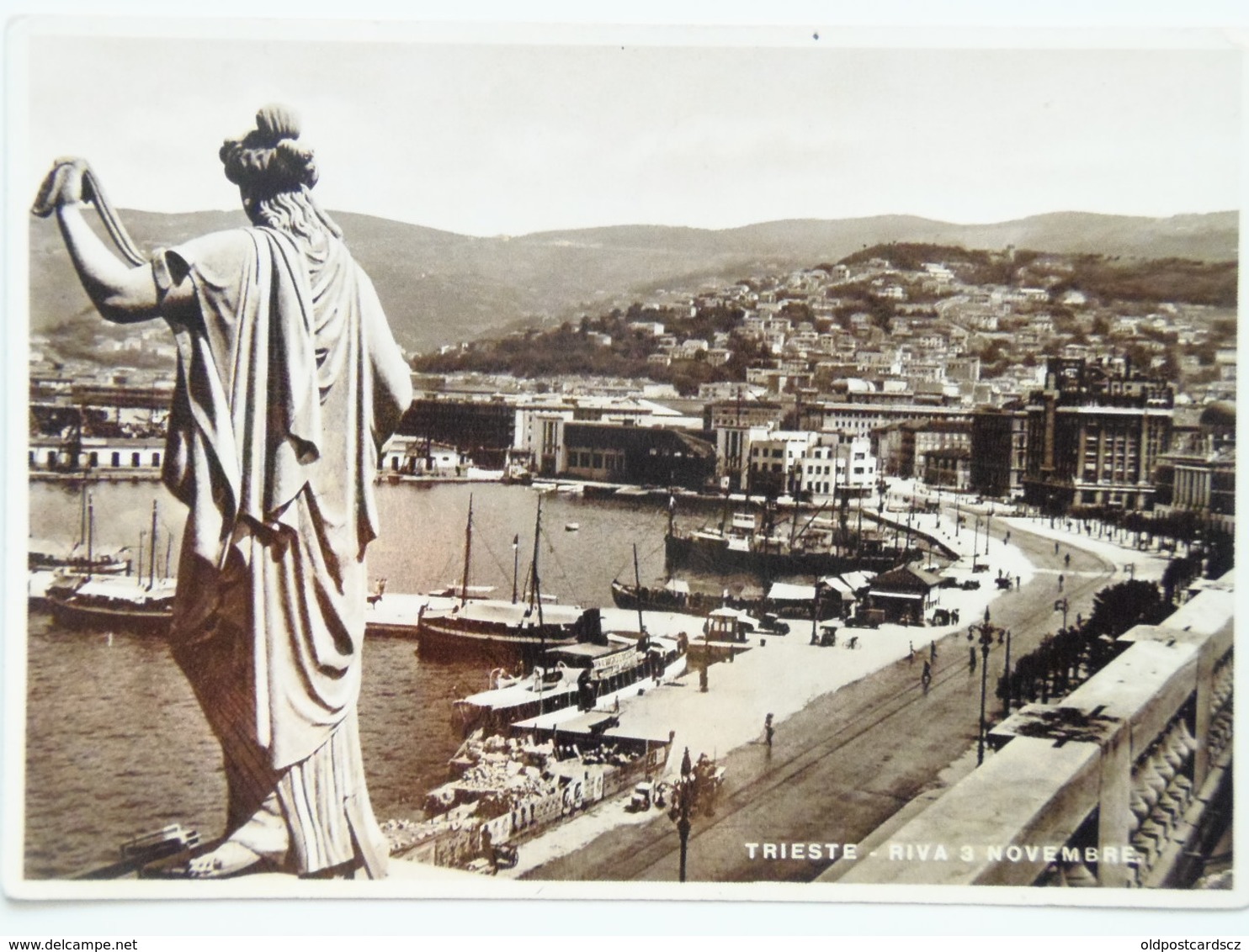 Trieste 339 Vapore Piroscafo Tirol Dampfer  Steamer  Riva 1930 - Trieste (Triest)