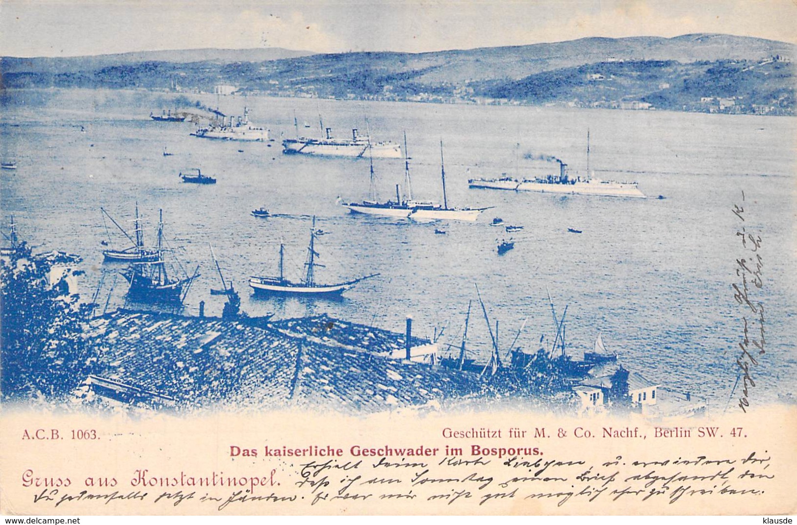 Das Kaiserliche Geschwader Im Bosporus 1900 - Ausrüstung