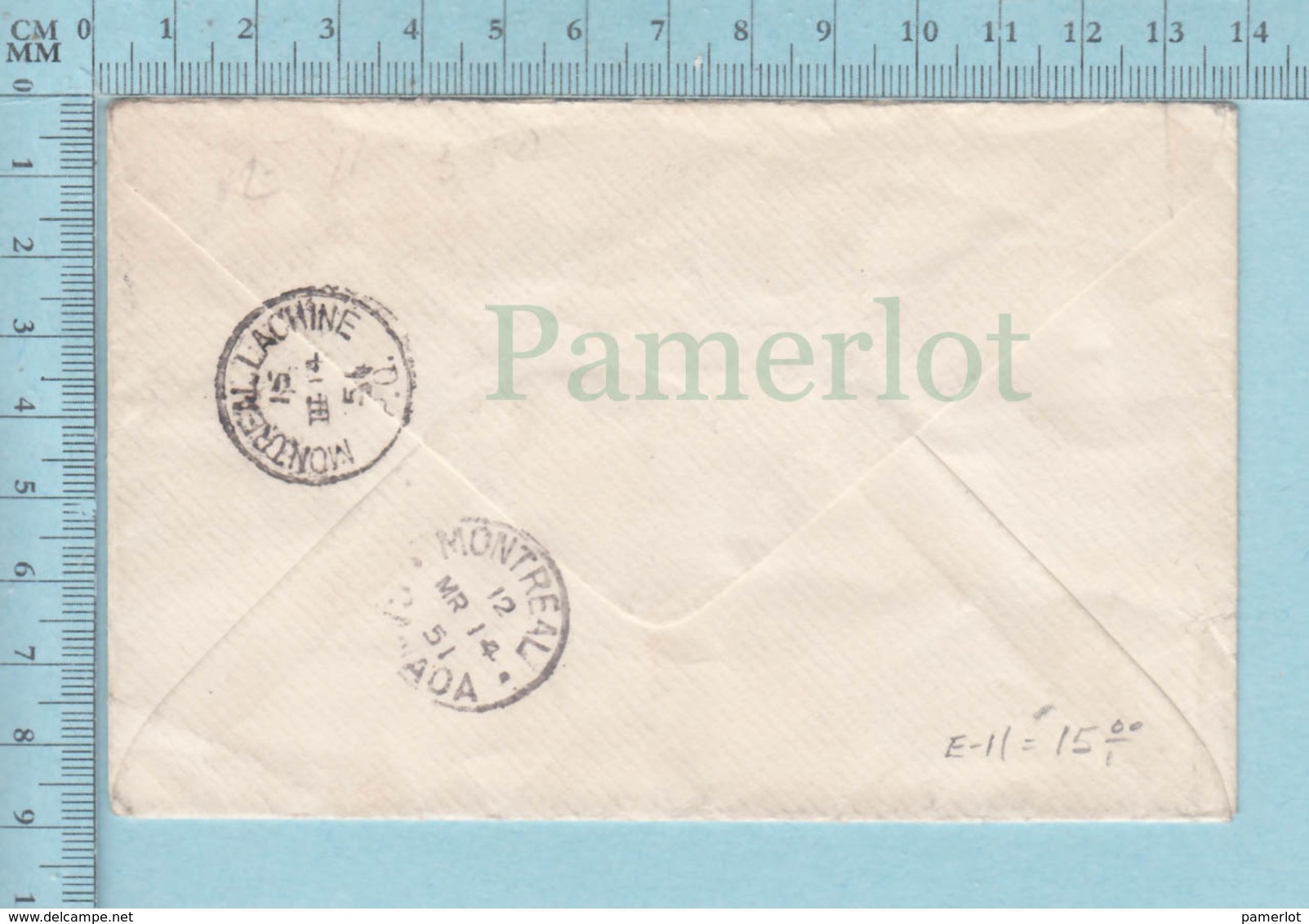 Canada  - # 291+ #E 11,Special Delivery Expres, Cover Montreal 1951, - Special Delivery