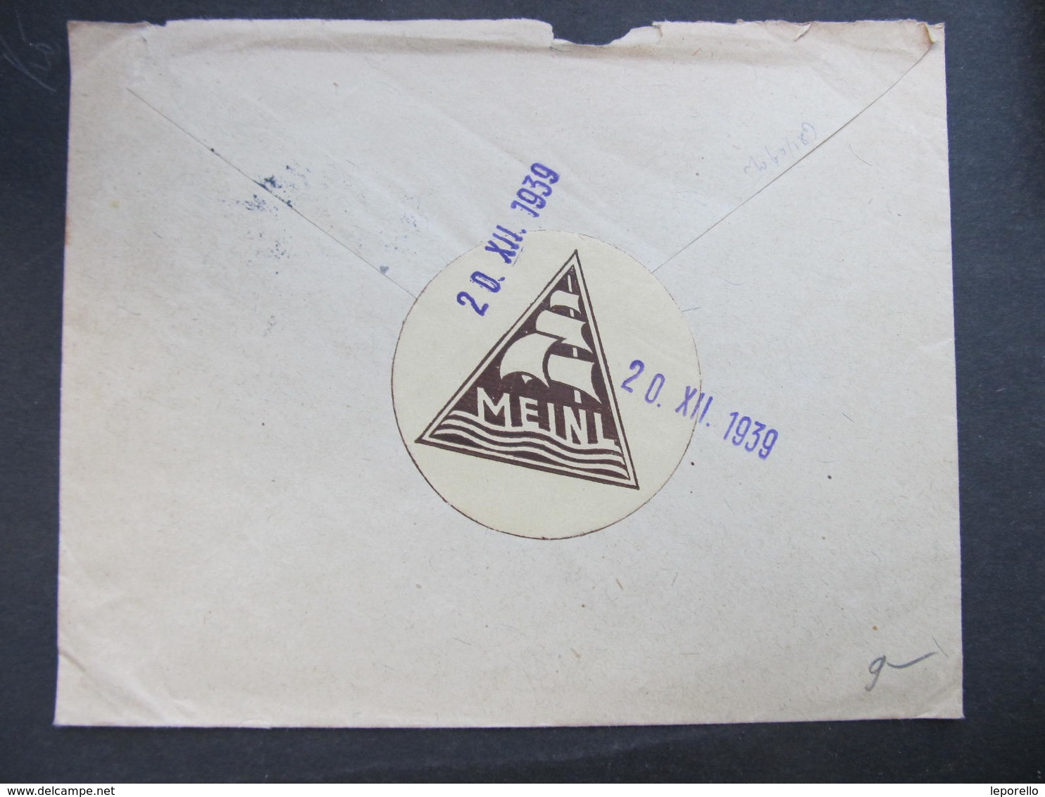 BRIEF Dvur Kralove Miscgfrankatur BuM + CSR 20.12.1939 ///  D*35097 - Briefe U. Dokumente