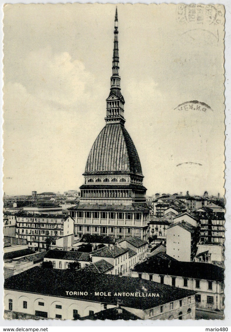 TORINO   MOLE  ANTONELLIANA                (VIAGGIATA) - Mole Antonelliana