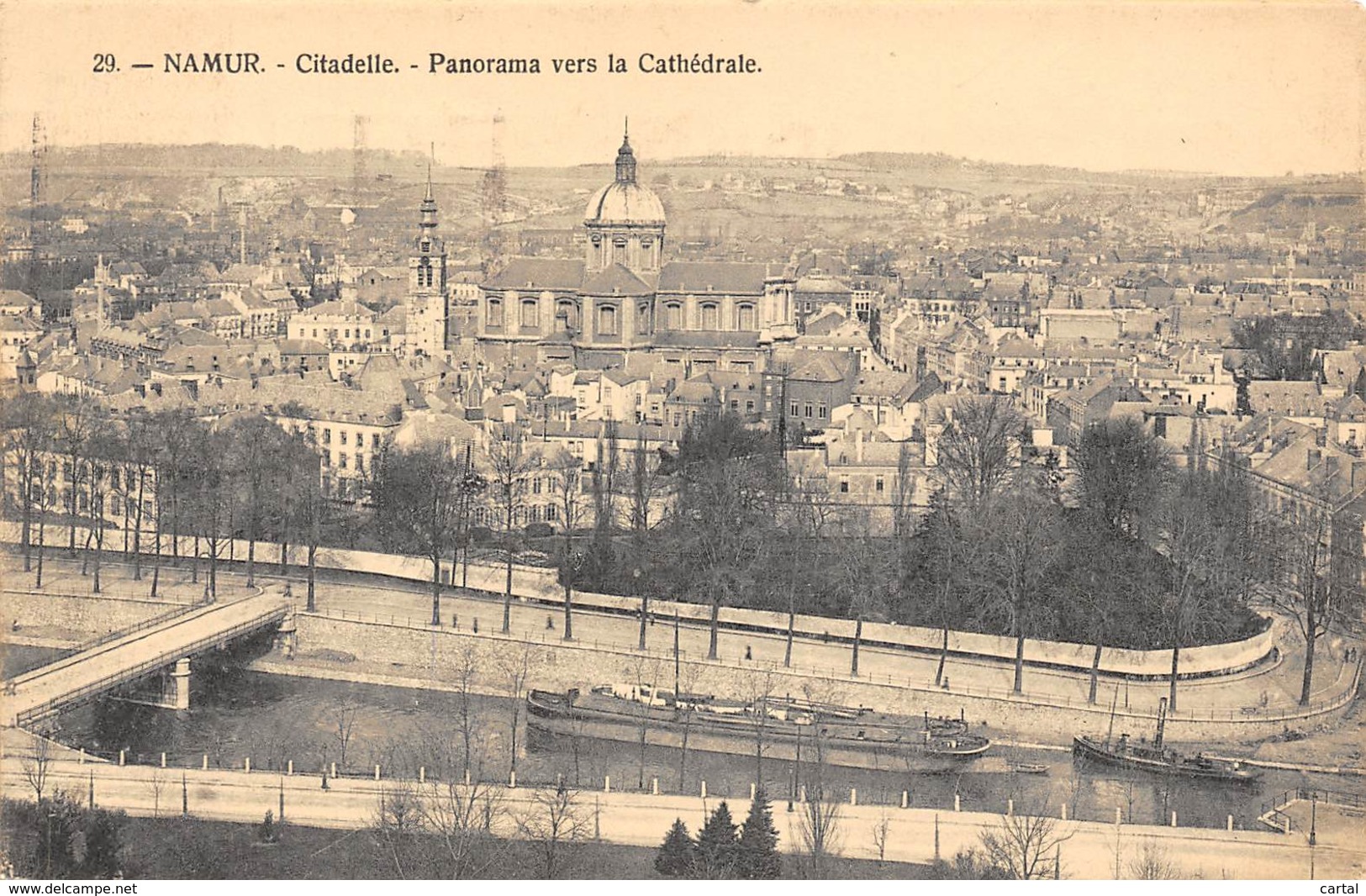 NAMUR - Citadelle - Panorama Vers La Cathédrale - Namen