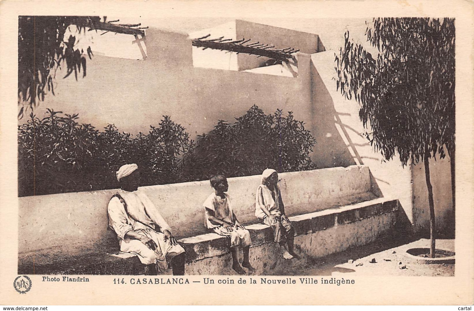 CASABLANCA - Un Coin De La Nouvelle Ville Indigène - Casablanca