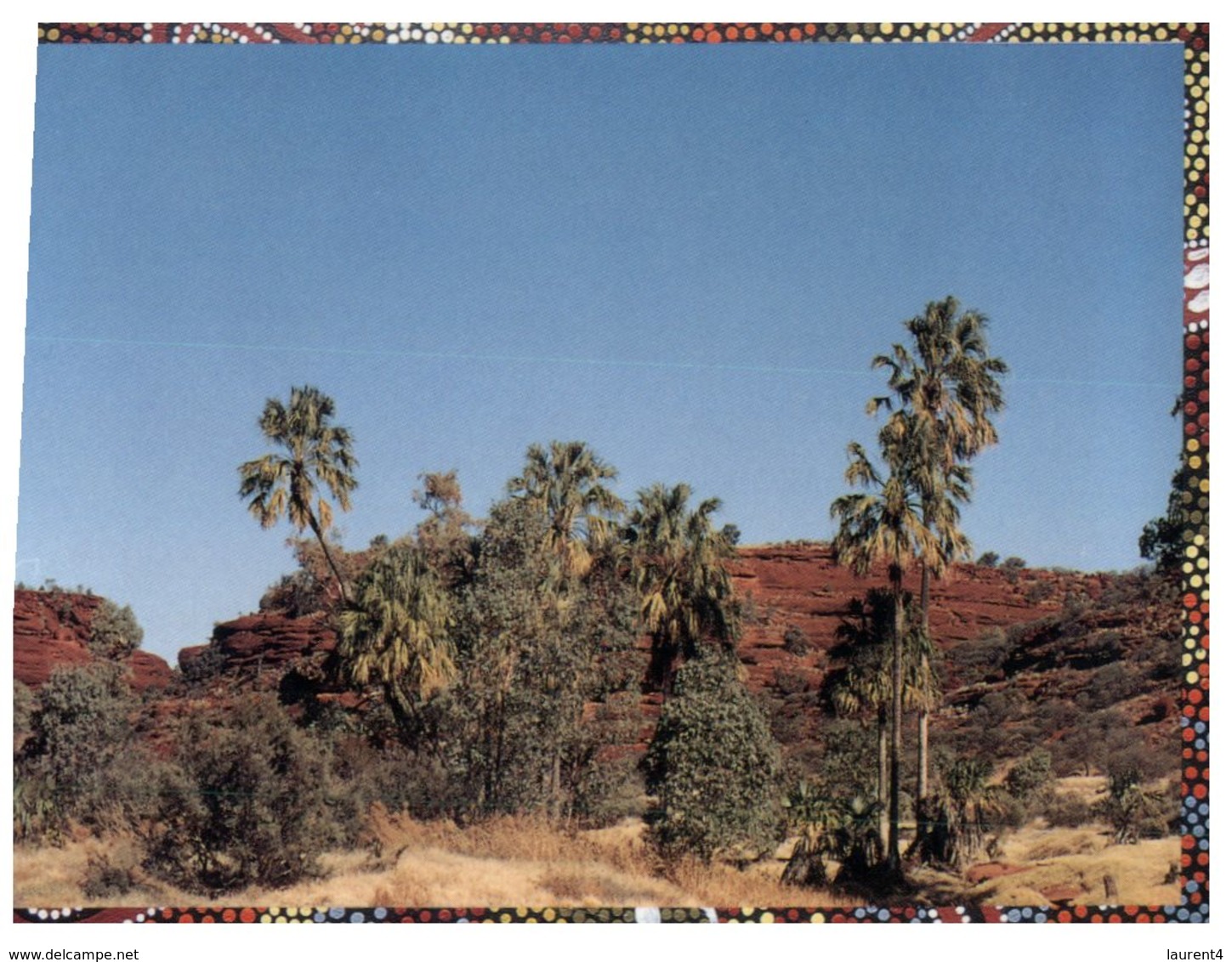 (30) Australia - WA - Entrance To Palm Valley - Aborigènes