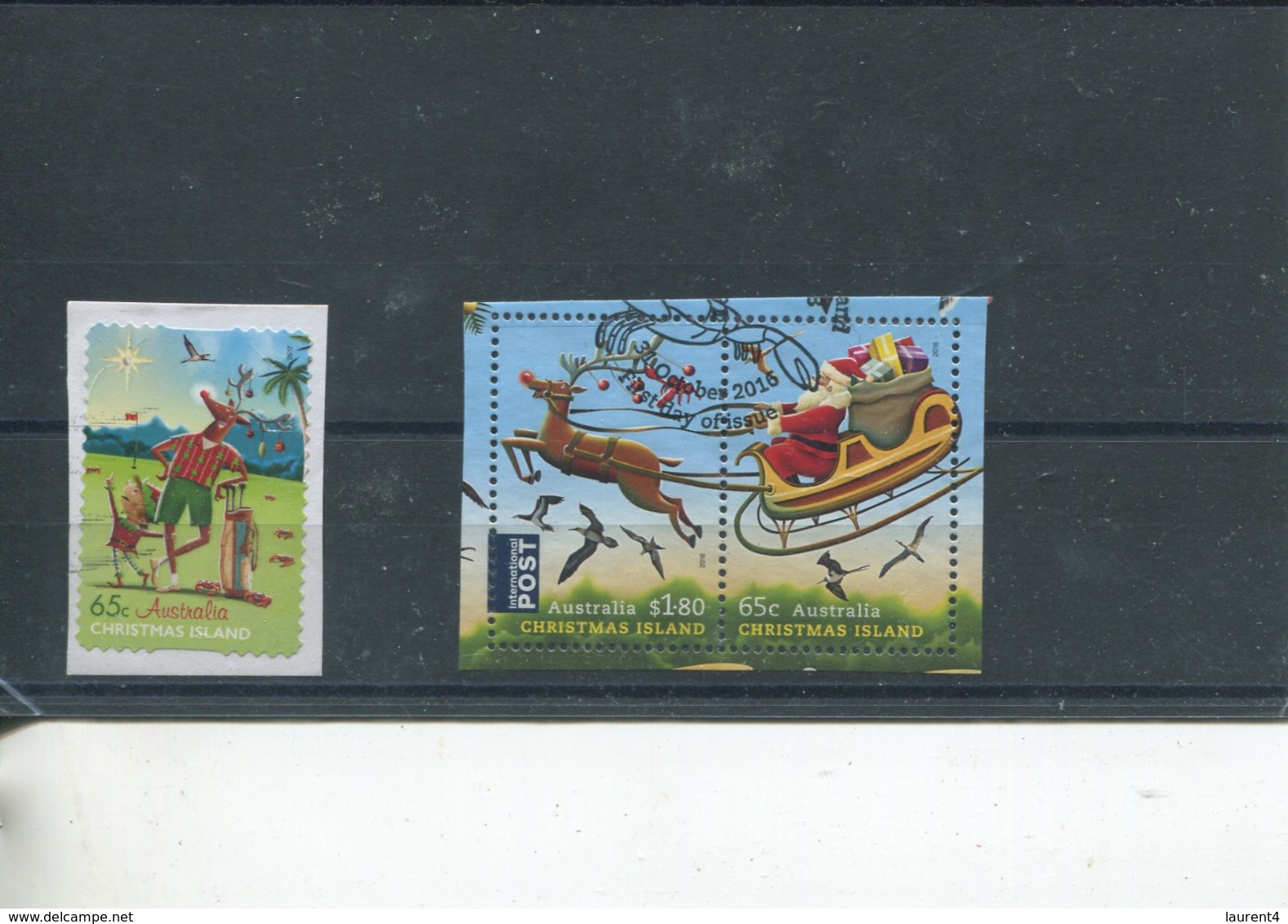 (stamp 15-11-2018 - X100) Australia - Cocos (keeling) Islands  - Christmas (3) - Cocos (Keeling) Islands