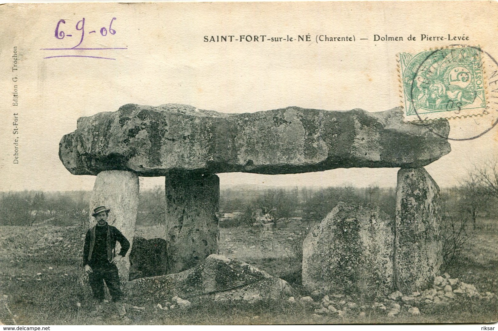 DOLMEN(SAINT FORT SUR LE NE) - Dolmen & Menhirs