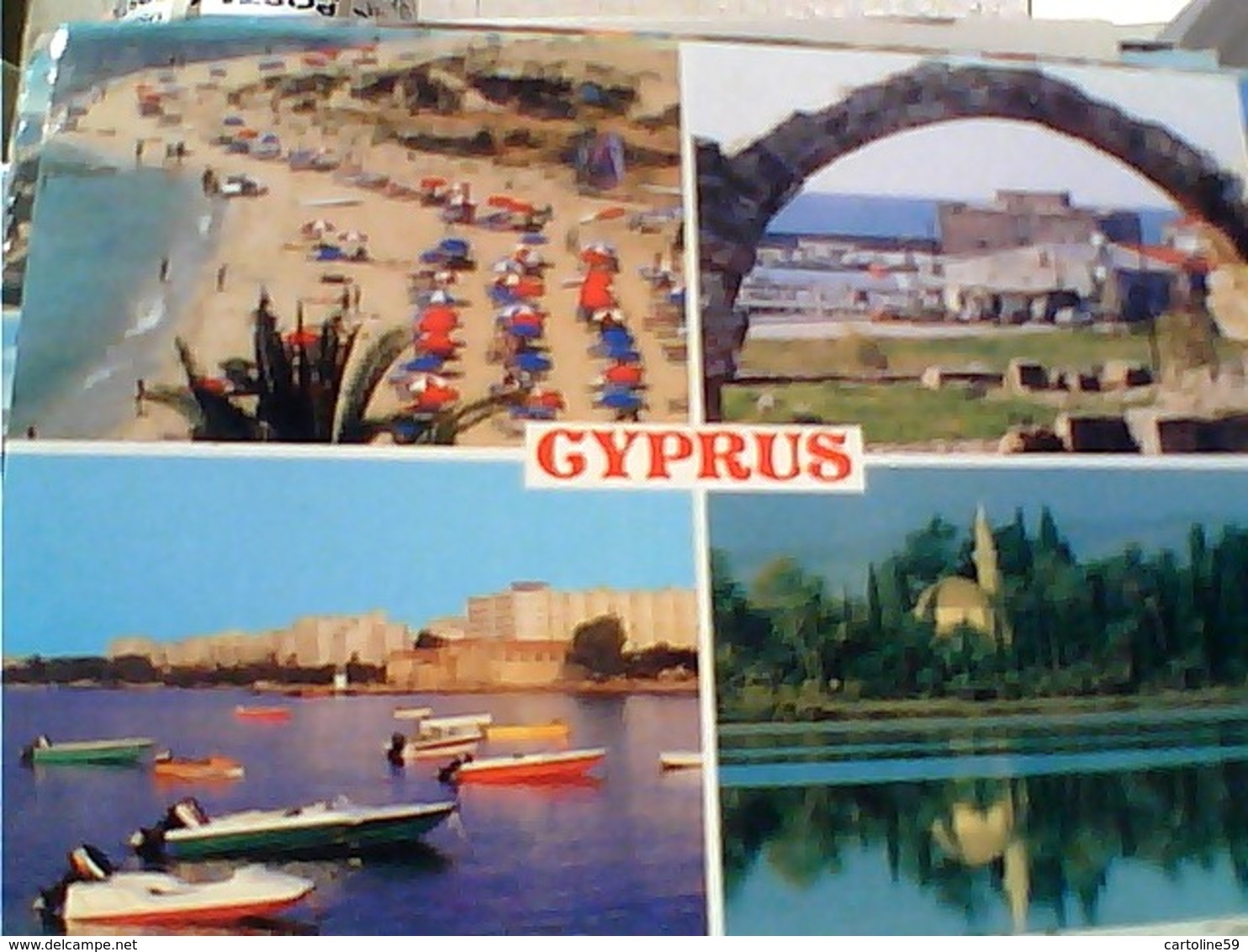 CIPRO KIBRIS CYPRUS VUES STAMP TIMBRE SELO 25  FOLK +REFUGE 1974 GX5713 - Cipro