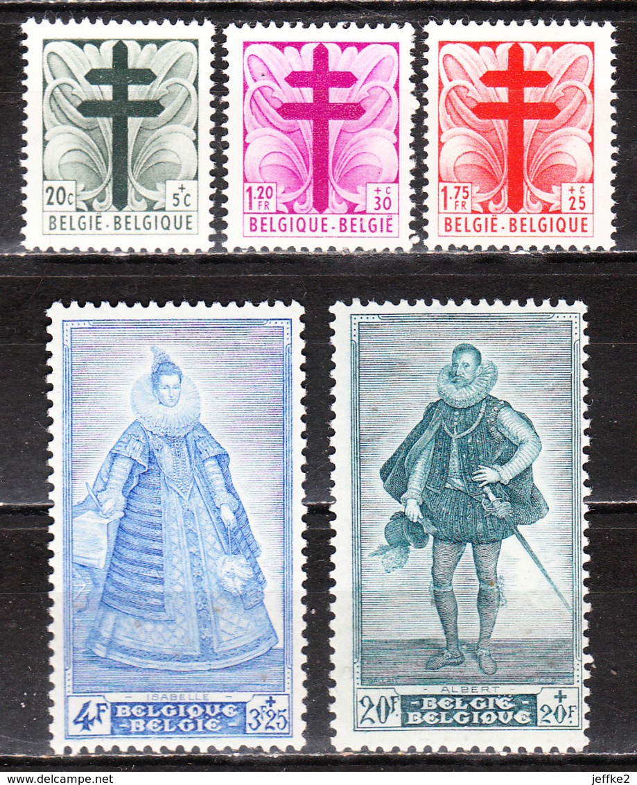 787/91*  Antituberculeux - Série Complète - MH* - LOOK!!!! - Unused Stamps