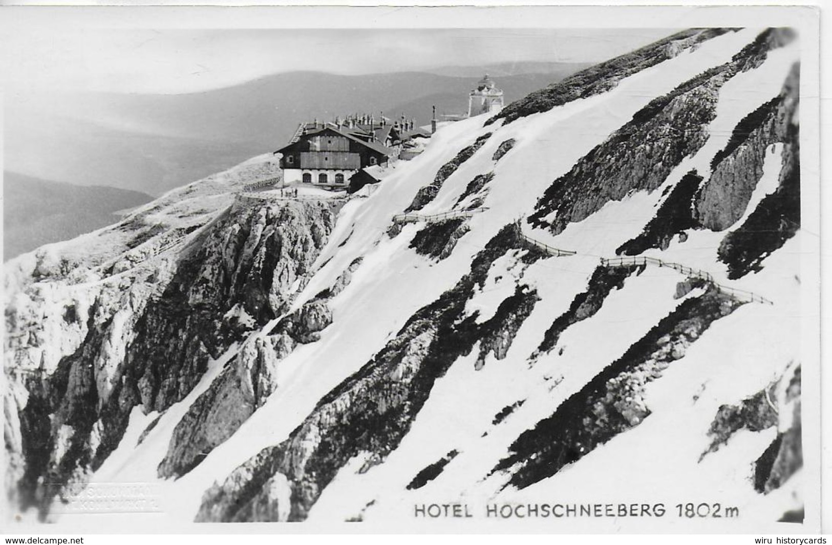 AK 0079  Hotel Hochschneeberg Um 1958 - Schneeberggebiet