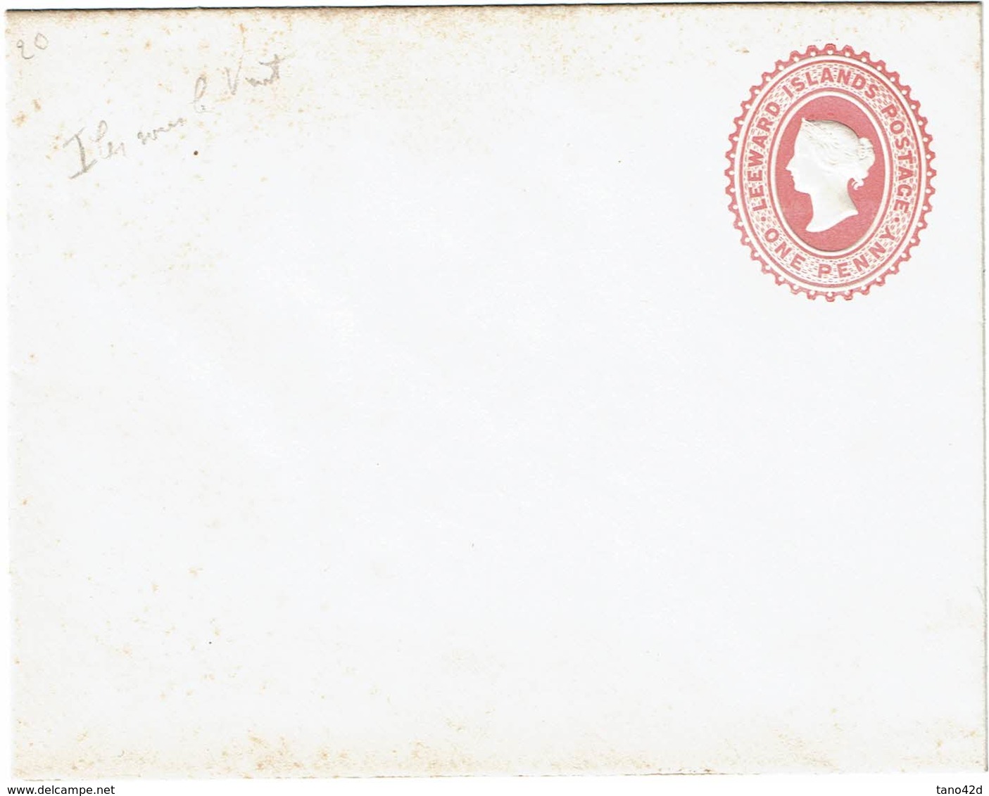 CTN54A - LEEWARD ISLANDS EP ENVELOPPE NEUVE - Leeward  Islands