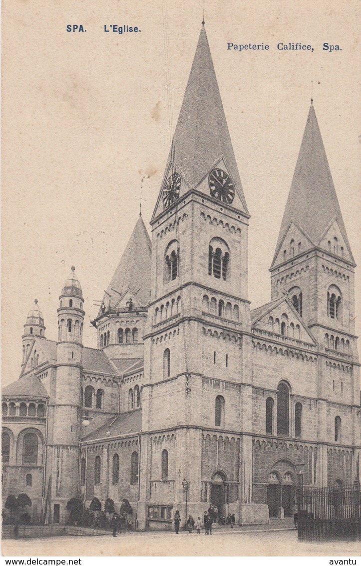 SPA / L EGLISE  1907 - Spa