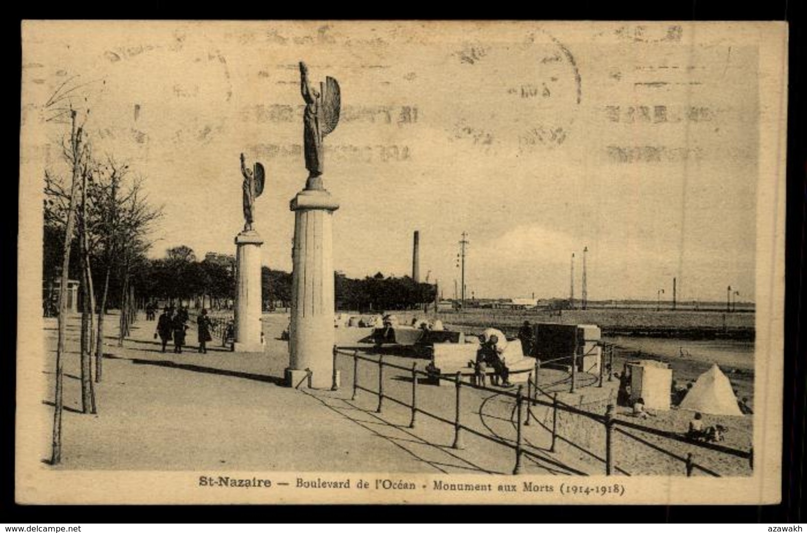 44 - Saint-Nazaire - Boulevard De L'océan Monument Aux Morts 14-18 #07673 - Saint Nazaire