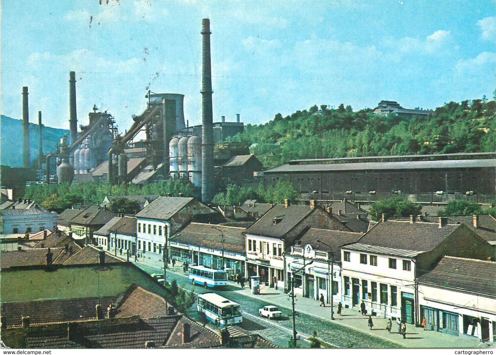 D1383 Resita Peisaj Industrial - Romania