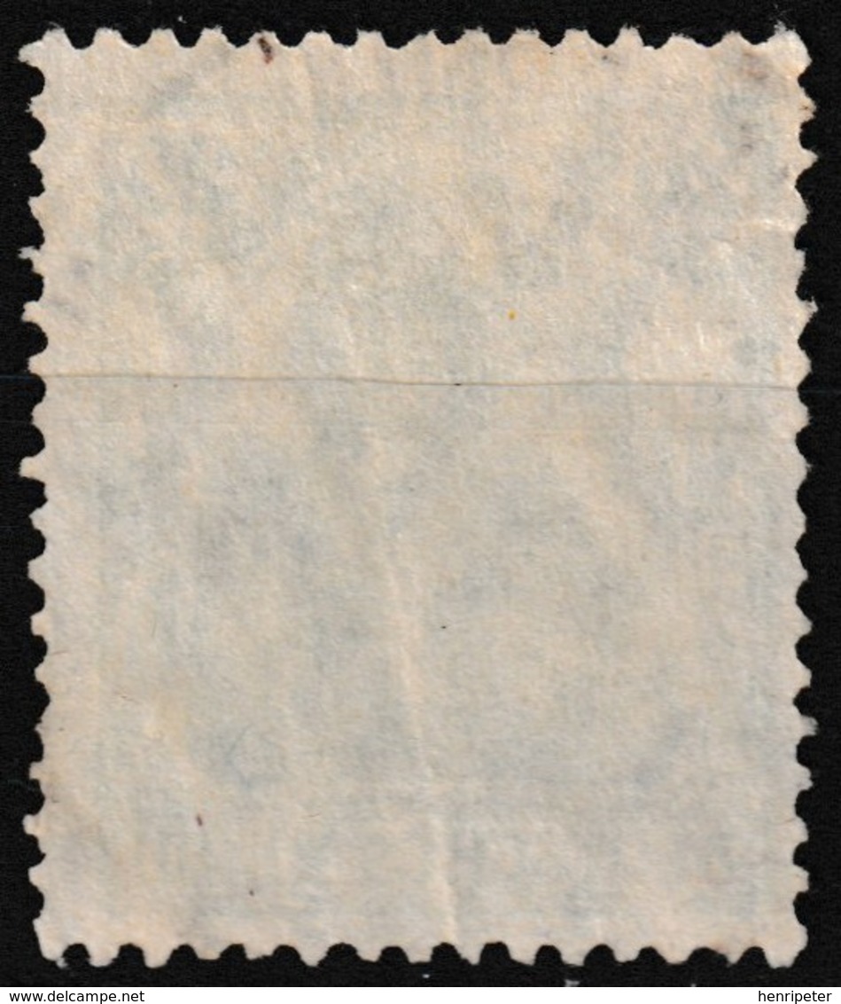 Timbre-poste Oblitéré - Germania Mit Kaiserkrone DEUTSCHES REICH Fond Ligné - N° 121 (Yvert) - Empire 1920 - Usati