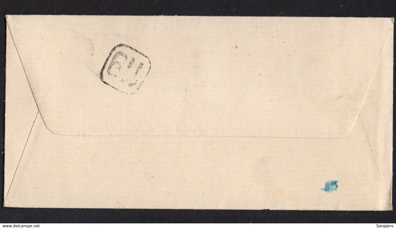 ITALY KINGDOM ITALIA REGNO 1921. NAPOLI CITTA FERROVIA LETTERA COVER - Interi Postali