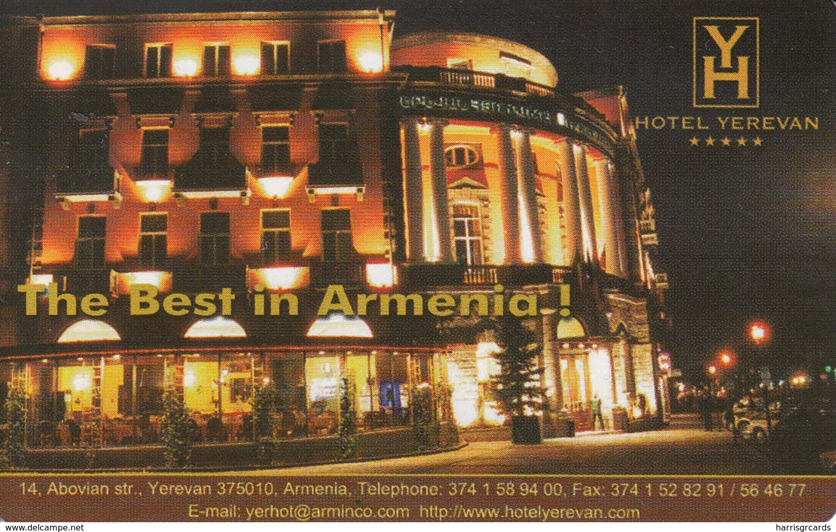 ARMENIA - Hotel Yerevan, ArmenTel Telecard 50 Units, Exp.date 31/12/06, Tirage 5000, Sample No Chip And CN - Armenien