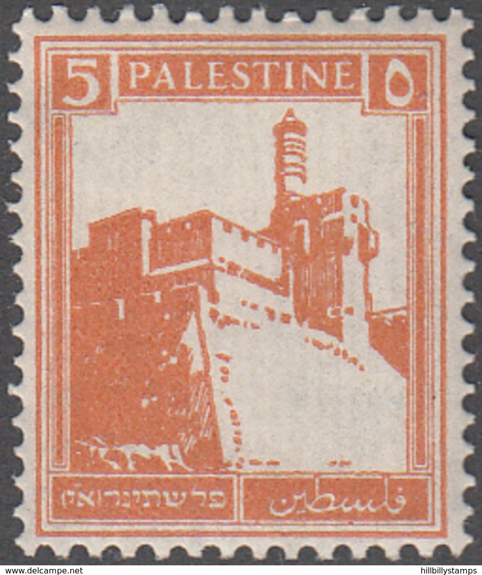 PALESTINE       SCOTT NO. 67       MINT HINGED      YEAR  1927 - Palestine