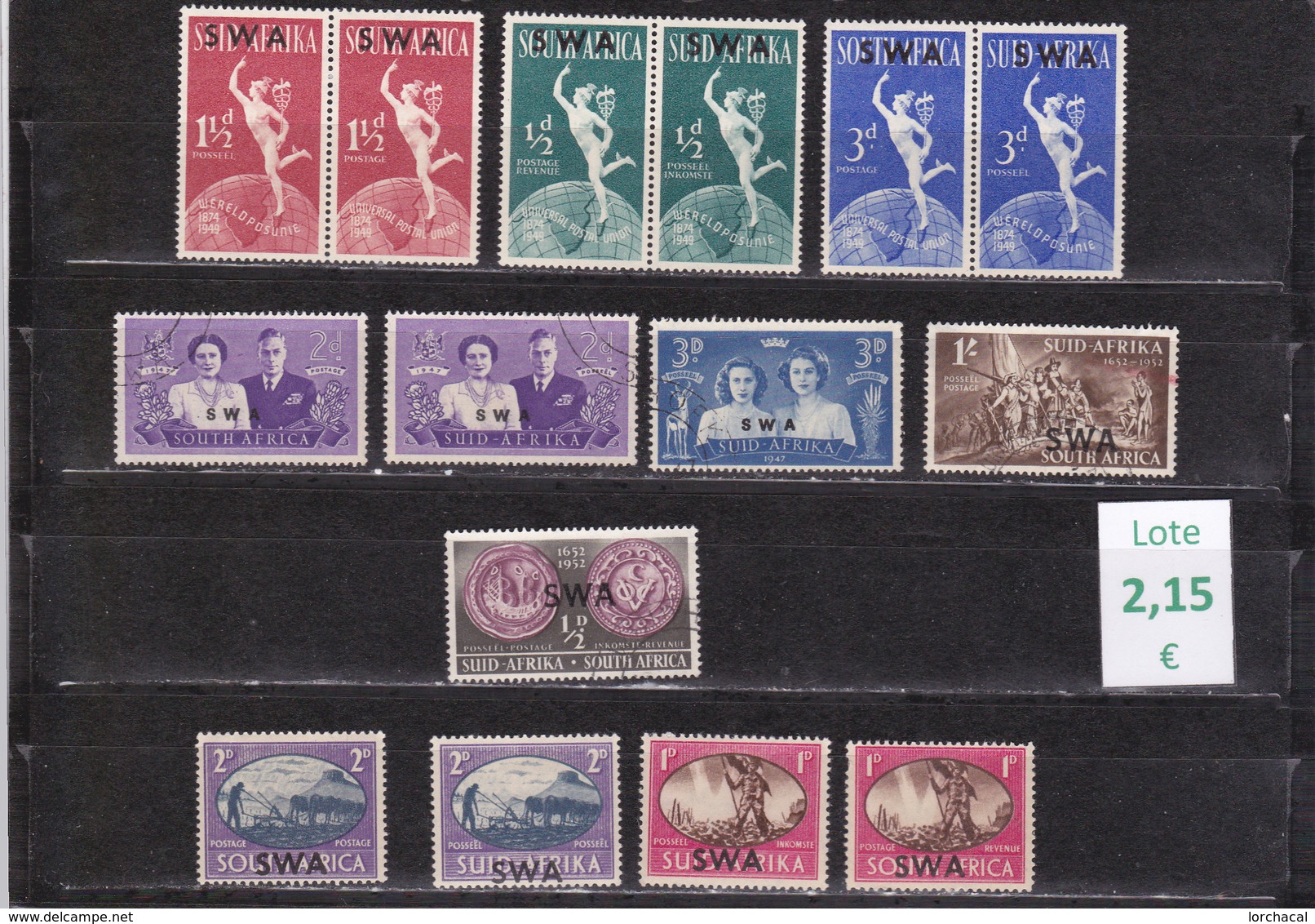 Namibia  S.W.A.-  Lote  15   Sellos Diferentes   -  11/102134 - Namibia (1990- ...)