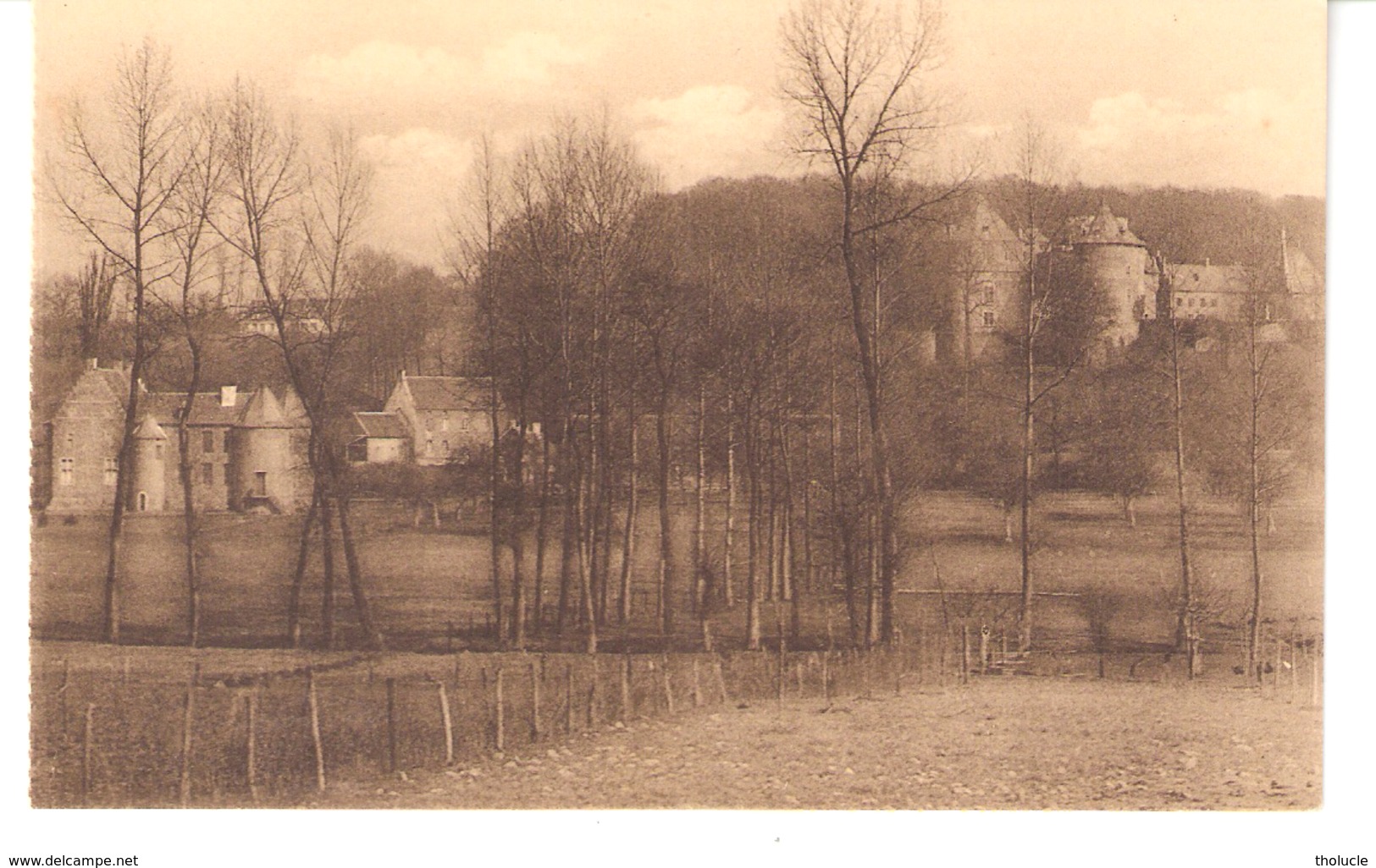 Gaasbeek-Gaesbeek (Lennik)+/-1910-Het Huis Vanden Baljuw-van Den Weg Naar St.Quintens-Quentin-Lennick-Maison Du Bailli - Lennik