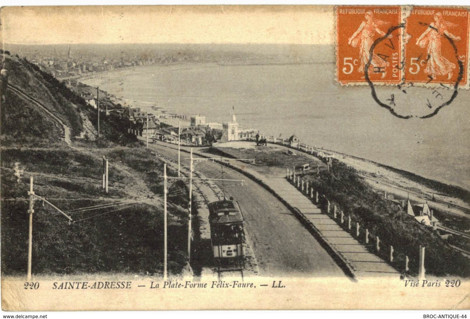 LOT N°537 - LOT DE 180 CARTES LE HAVRE SAINTE ADRESSE ET ENVIRONS