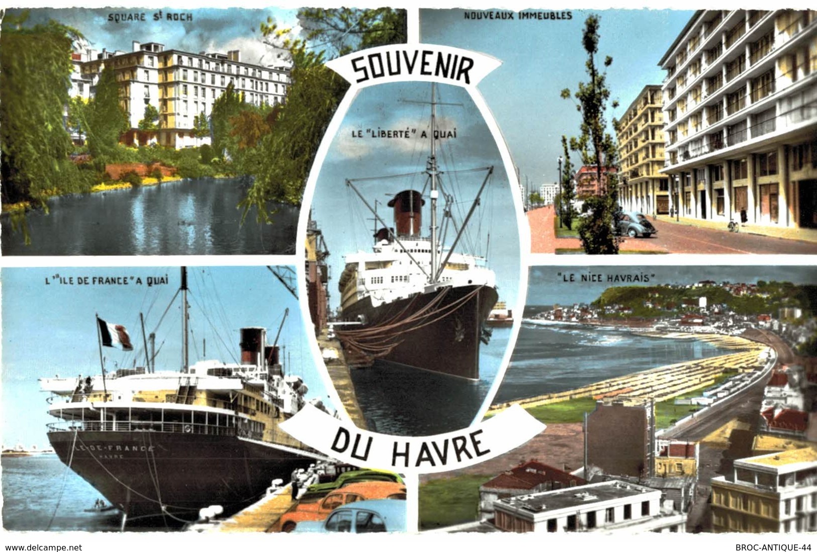 LOT N°537 - LOT DE 180 CARTES LE HAVRE SAINTE ADRESSE ET ENVIRONS