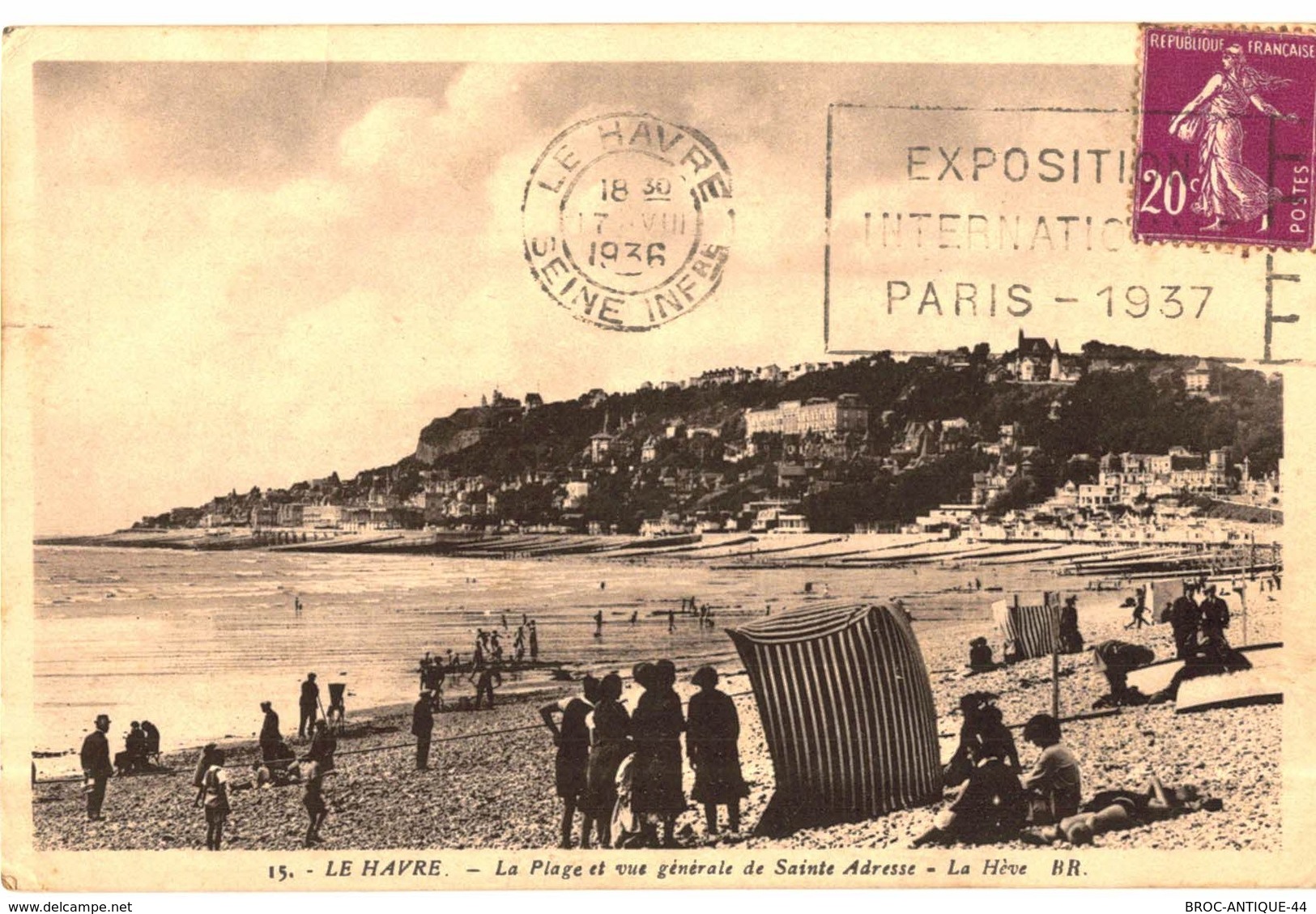 LOT N°537 - LOT DE 180 CARTES LE HAVRE SAINTE ADRESSE ET ENVIRONS