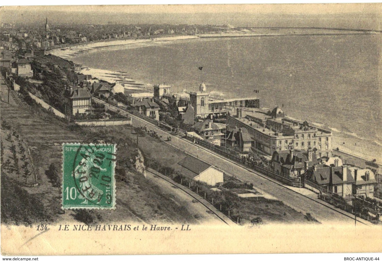 LOT N°537 - LOT DE 180 CARTES LE HAVRE SAINTE ADRESSE ET ENVIRONS