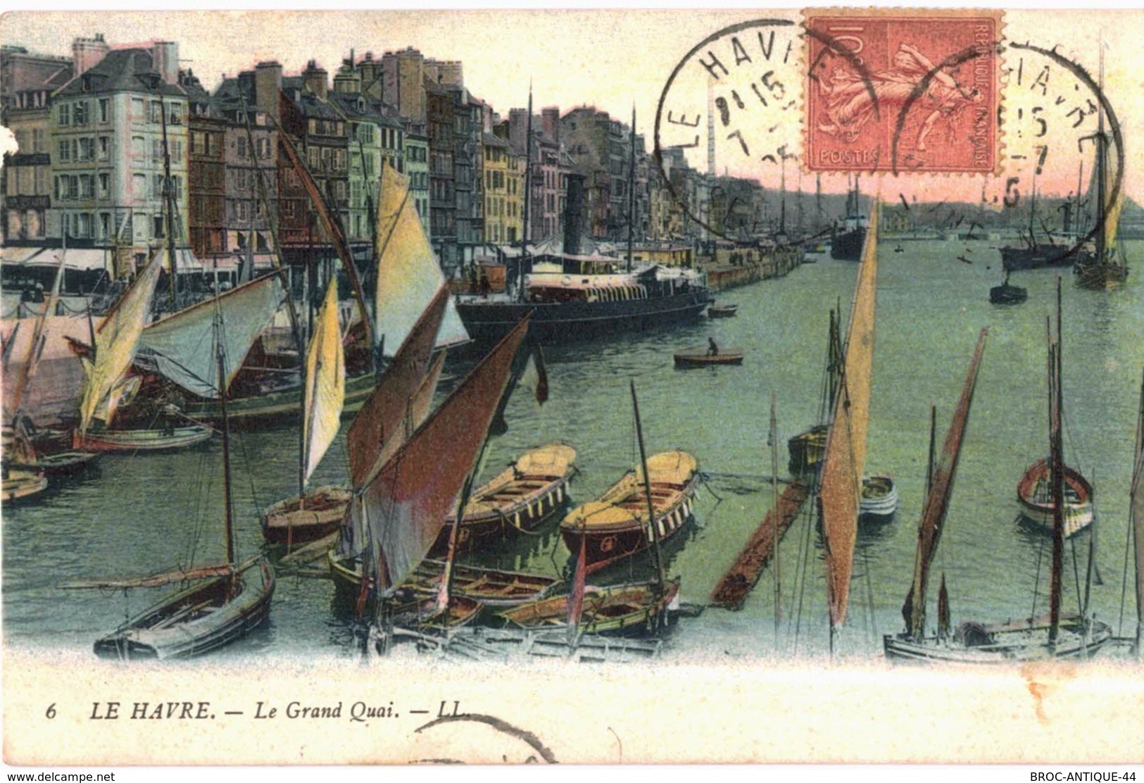 LOT N°537 - LOT DE 180 CARTES LE HAVRE SAINTE ADRESSE ET ENVIRONS