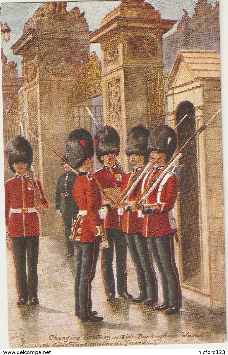 "Harry Payne. The Goldstream Guards" Tuck OiletteMilitary In London Ser. PC. # 3546E - Tuck, Raphael