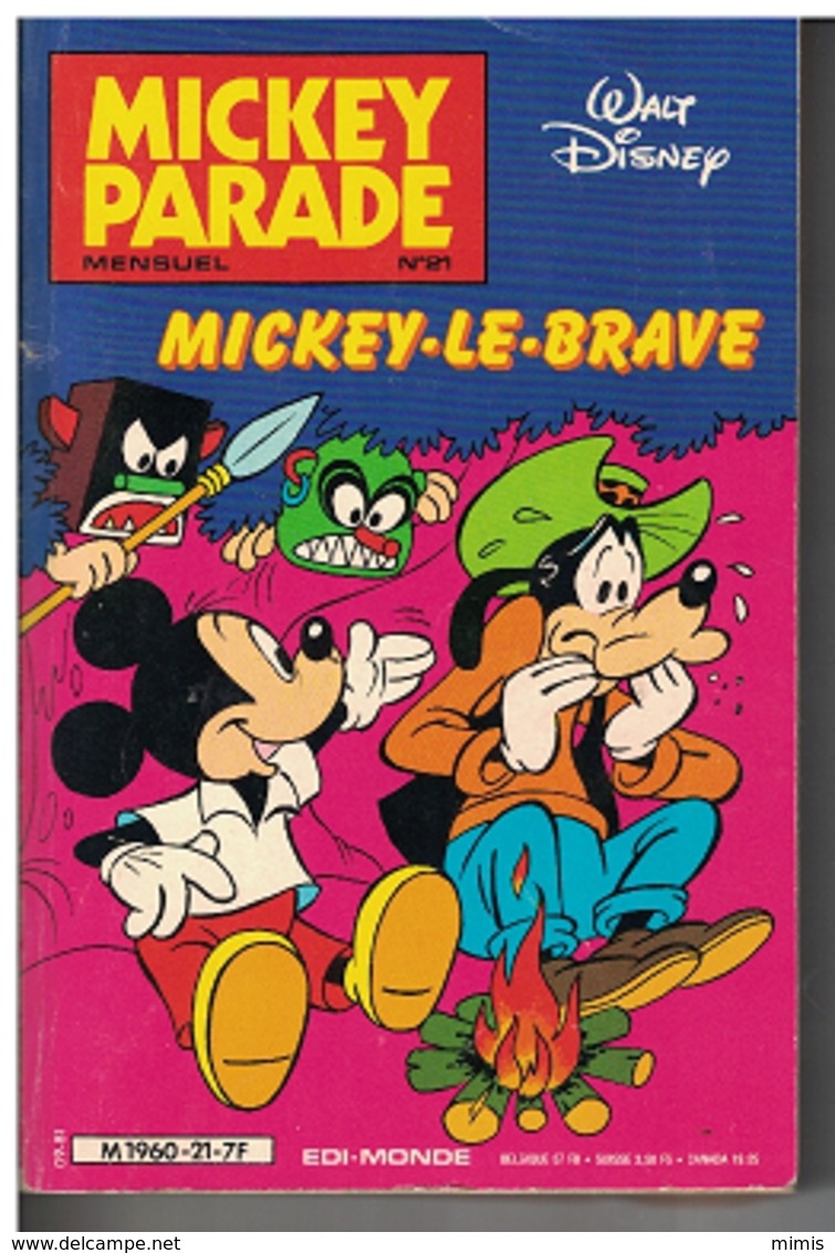 MICKEY PARADE   N°  21    MICKEY-LE-BRAVE - Disney