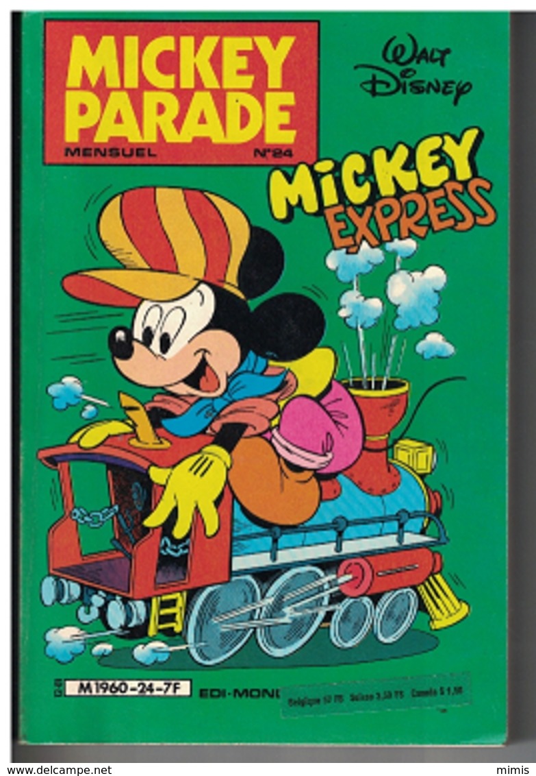 MICKEY PARADE   N°  24     MICKEY EXPRESS - Disney