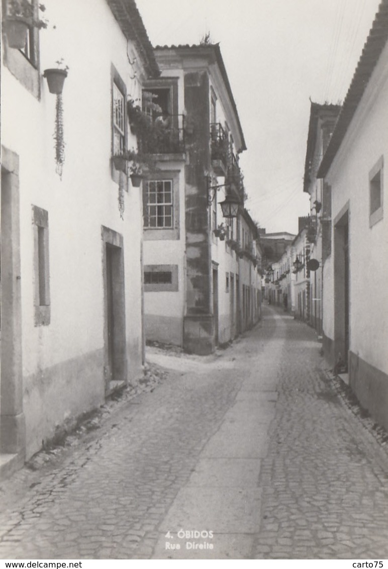 Portugal - Obidos - Rua Direita - Leiria