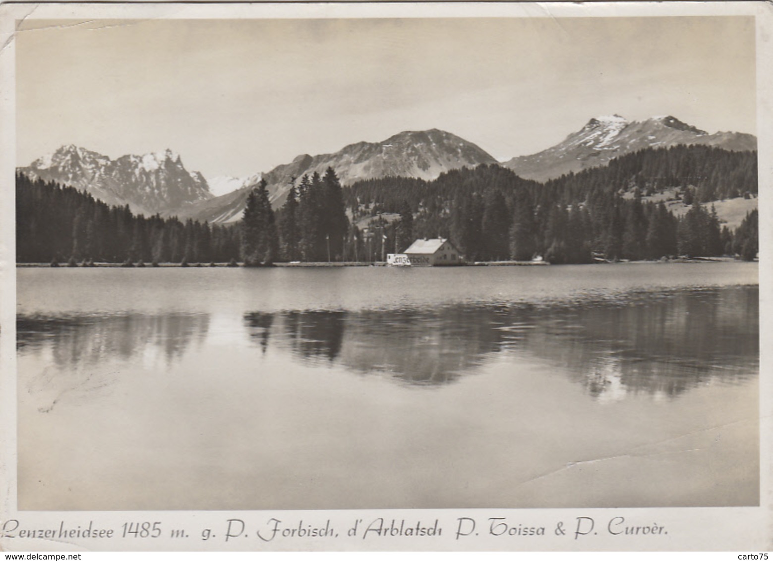 Suisse - Lenzerheidsee - Panorama - Lantsch/Lenz