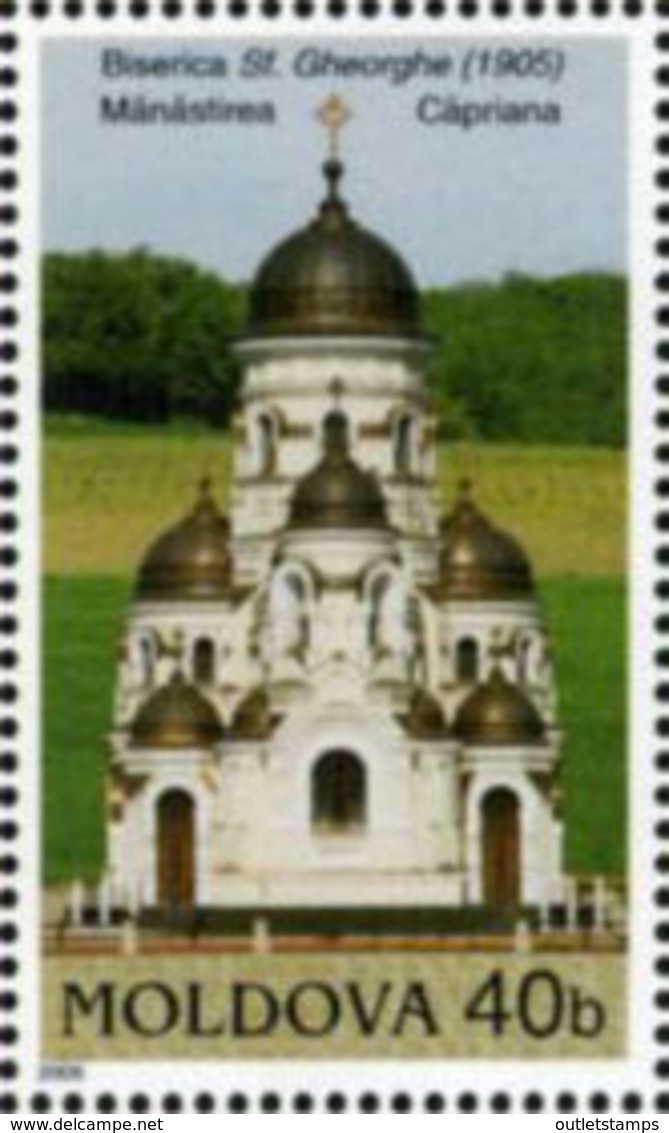 Ref. 182577 * NEW *  - MOLDOVA . 2005. RELIGIOUS BUILDINGS. EDIFICIOS RELIGIOSOS - Moldavia