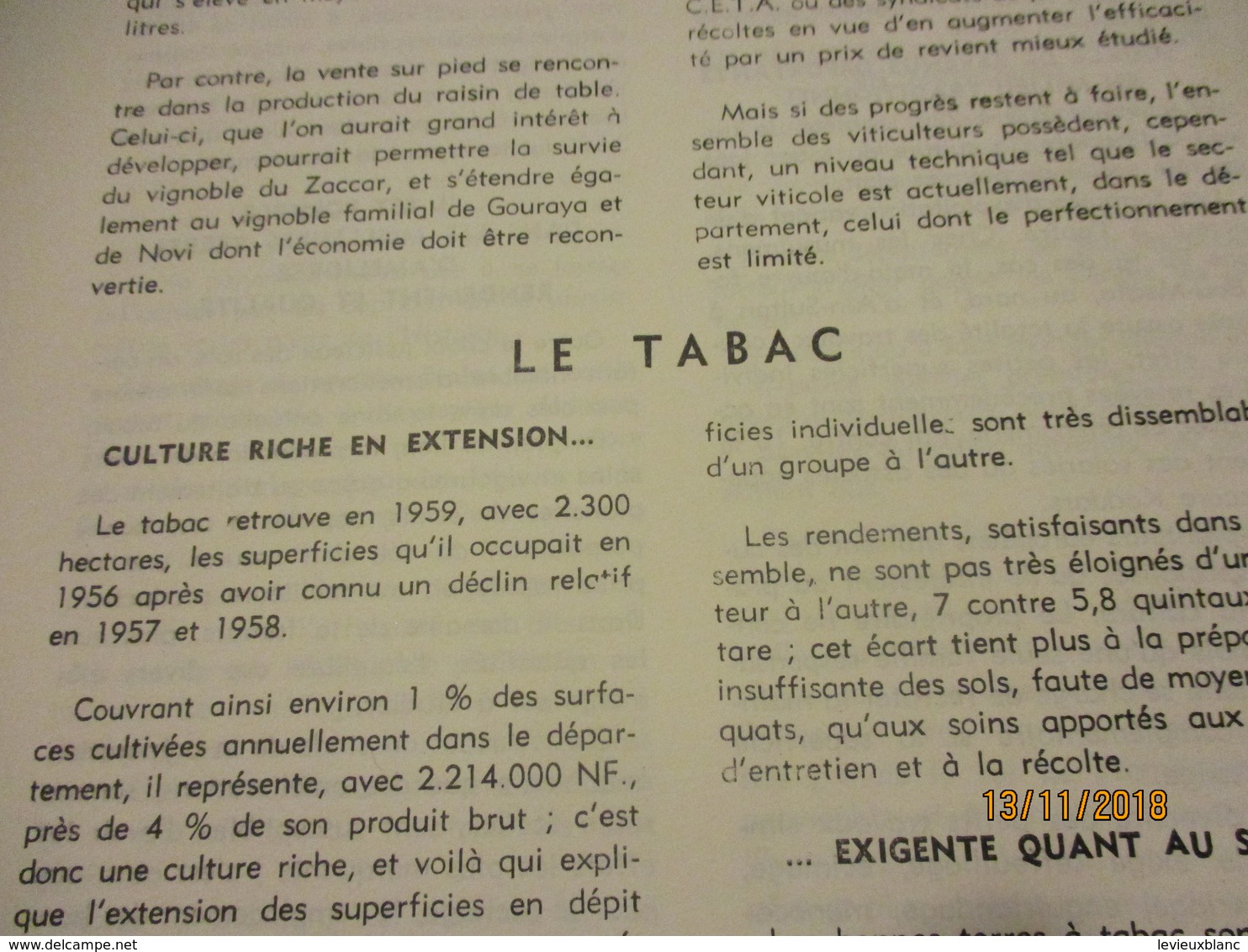 Guerre d'Algérie/La semaine en Algérie du 20 au 26 juillet 1961/Délégation Générale en Algérie/ N°135/ 1961      VPN170