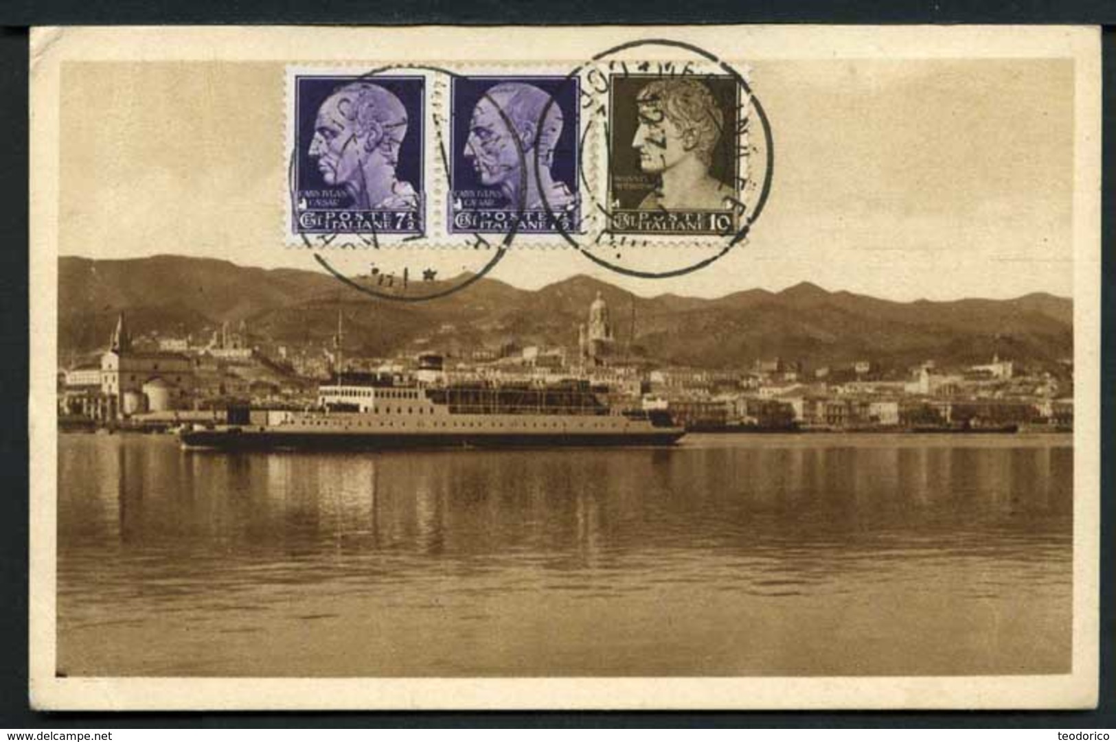 Messina - Ferry Boat - Viaggiata 1931 - Rif. 03636 - Messina