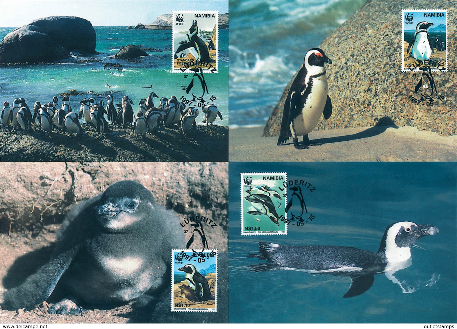 Ref. 7445 * NEW *  - NAMIBIA . 1997. JACKASS PENGUIN. PINGUINO DE ANTEOJOS - Namibia (1990- ...)