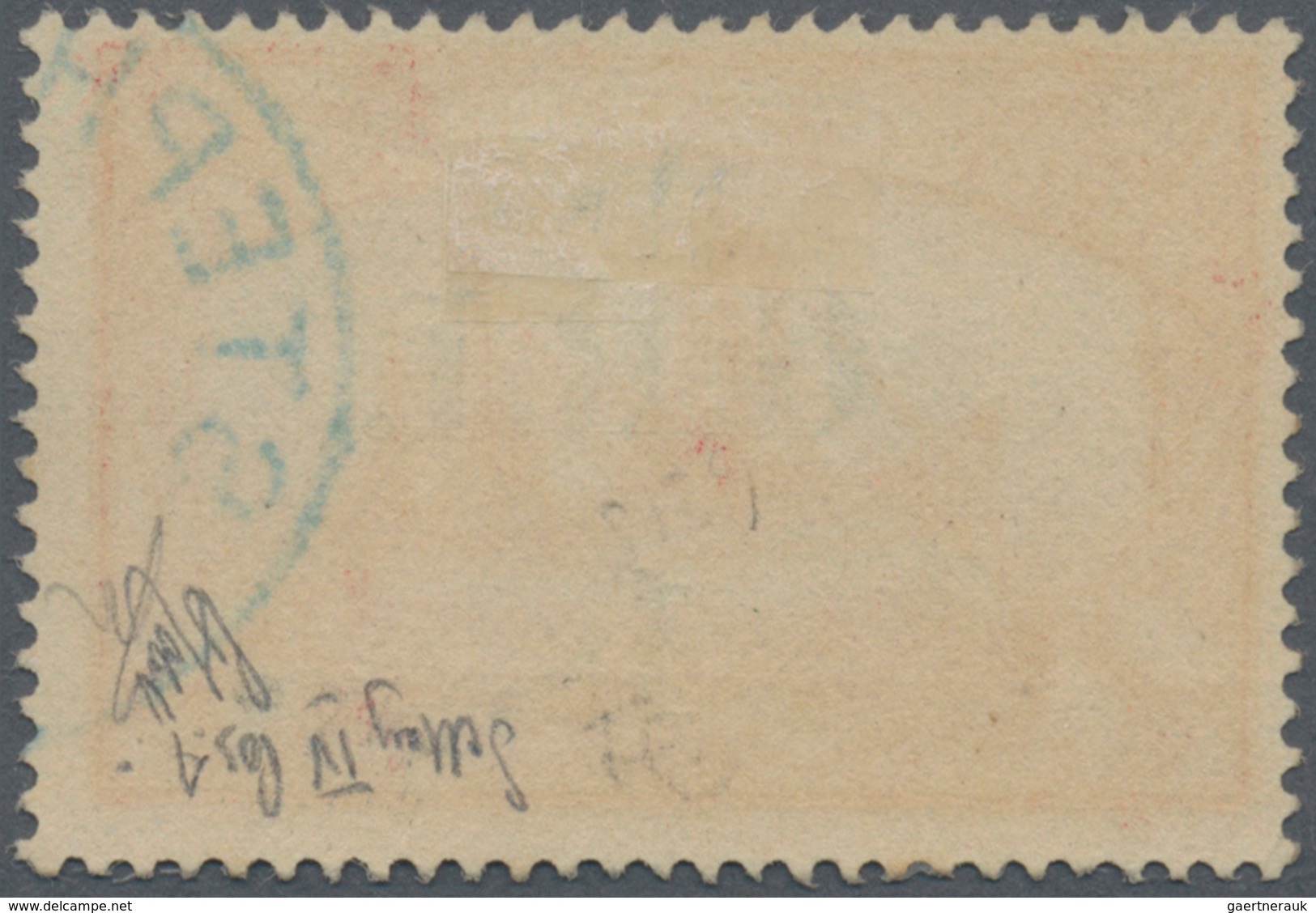 Deutsch-Neuguinea - Britische Besetzung: 1914: 1 S. Auf 1 M. Dunkelrot, Aufdruck 'G.R.I.' In Type I - Nuova Guinea Tedesca