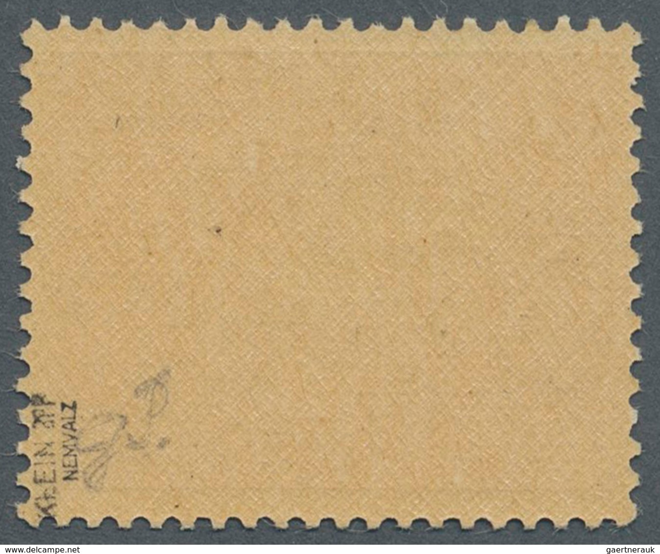 Dt. Besetzung II WK - Estland - Elwa: 1941, 15 (S) Braunrot "100 Jahre Briefmarken" Mit Aufdruck "Ee - Occupation 1938-45
