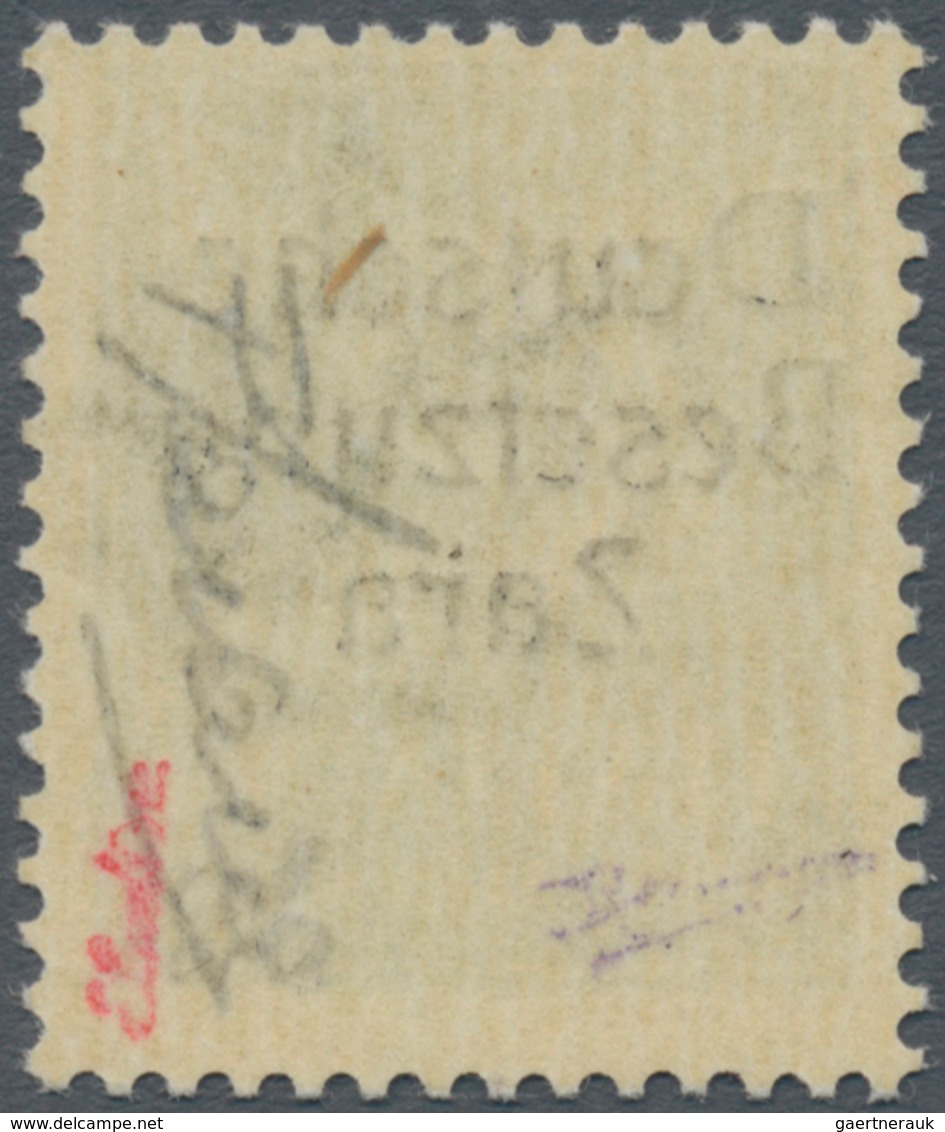 Dt. Besetzung II WK - Zara: 1943, 5 L Schwärzlichgrün Flugpostmarke, Aufdruck Type II, Postfrisch Mi - Occupation 1938-45