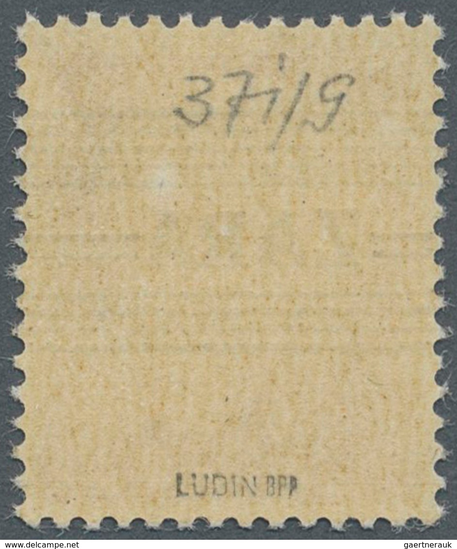 Dt. Besetzung II WK - Zara: 1943, 20 C Rot Freimarke, Mit Aufdruck Der 2.Auflage In Type III Von Bog - Besetzungen 1938-45