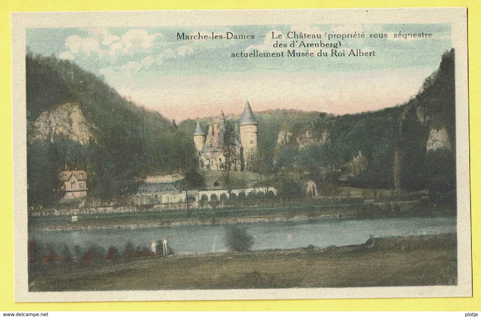* Marche Les Dames (Namur - La Wallonie) * (Legia) Chateau, Séquestre Des D'Arenberg, Musée Du Roi Albert, Kasteel - Namen