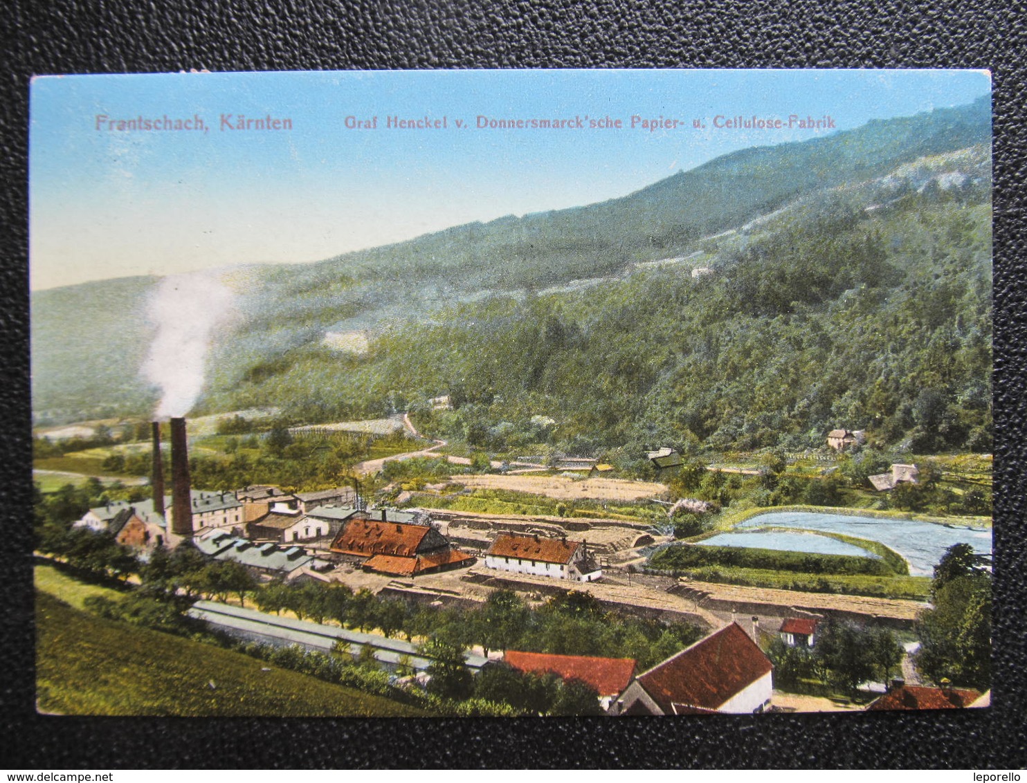 AK FRANTSCHACH B. Wolfsberg Papierfabrik  1912  /  D*35228 - Wolfsberg