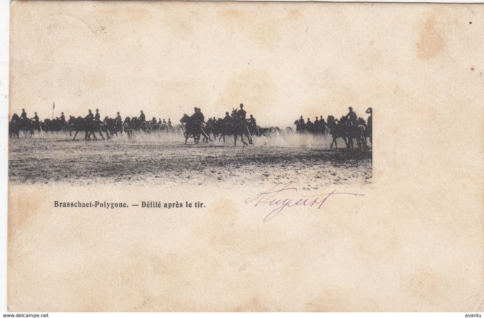 BRASSCHAAT POLYGONE / DEFILE APRES LE TIR 1903 - Brasschaat